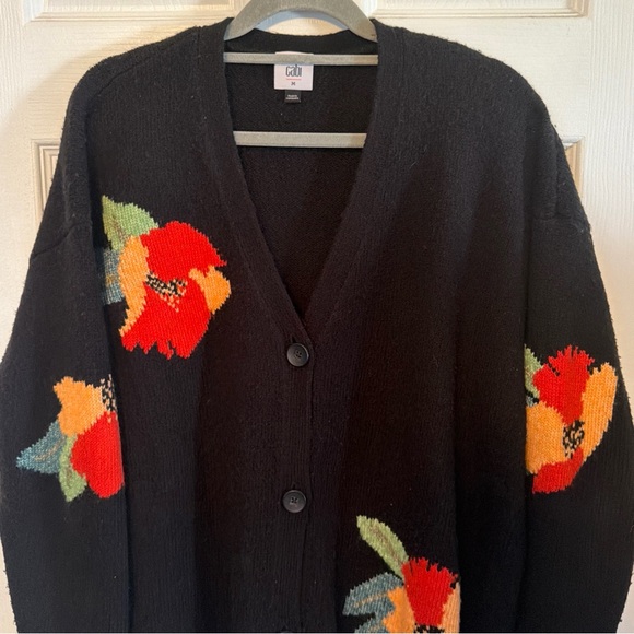 Cabi Coming Up Roses Cardigan - Picture 4 of 7